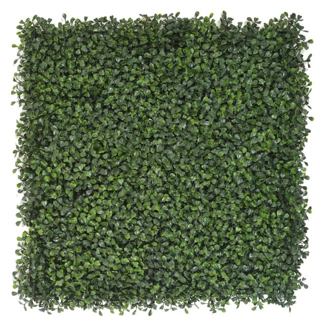 Buis Artificiel en Plaque 50 X 50 - Buis Artificiel Plaque 50*50